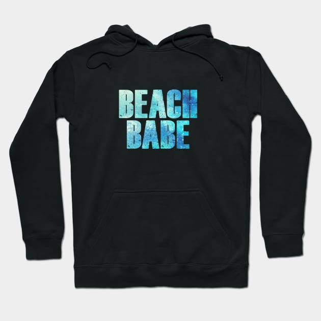 beach babe Hoodie by directdesign